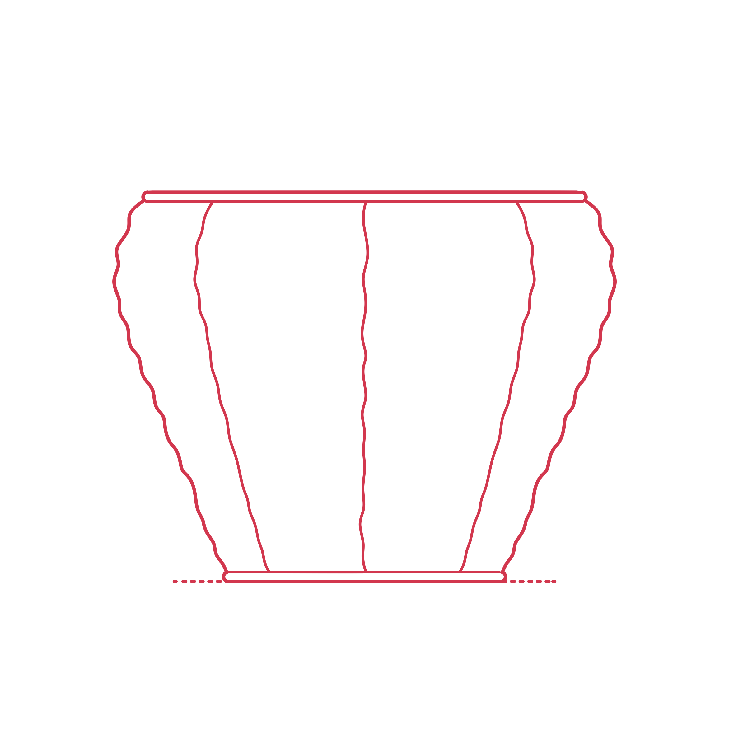 Objects Plant Pots Ikea Druvflader Plant Pot Large Silhouette Cutting Svg Files Free Vectors